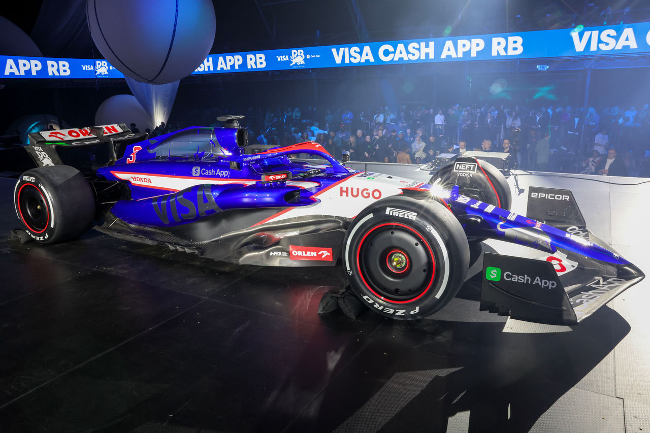 Visa Cash App RB Livery Launch Event Las Vegas