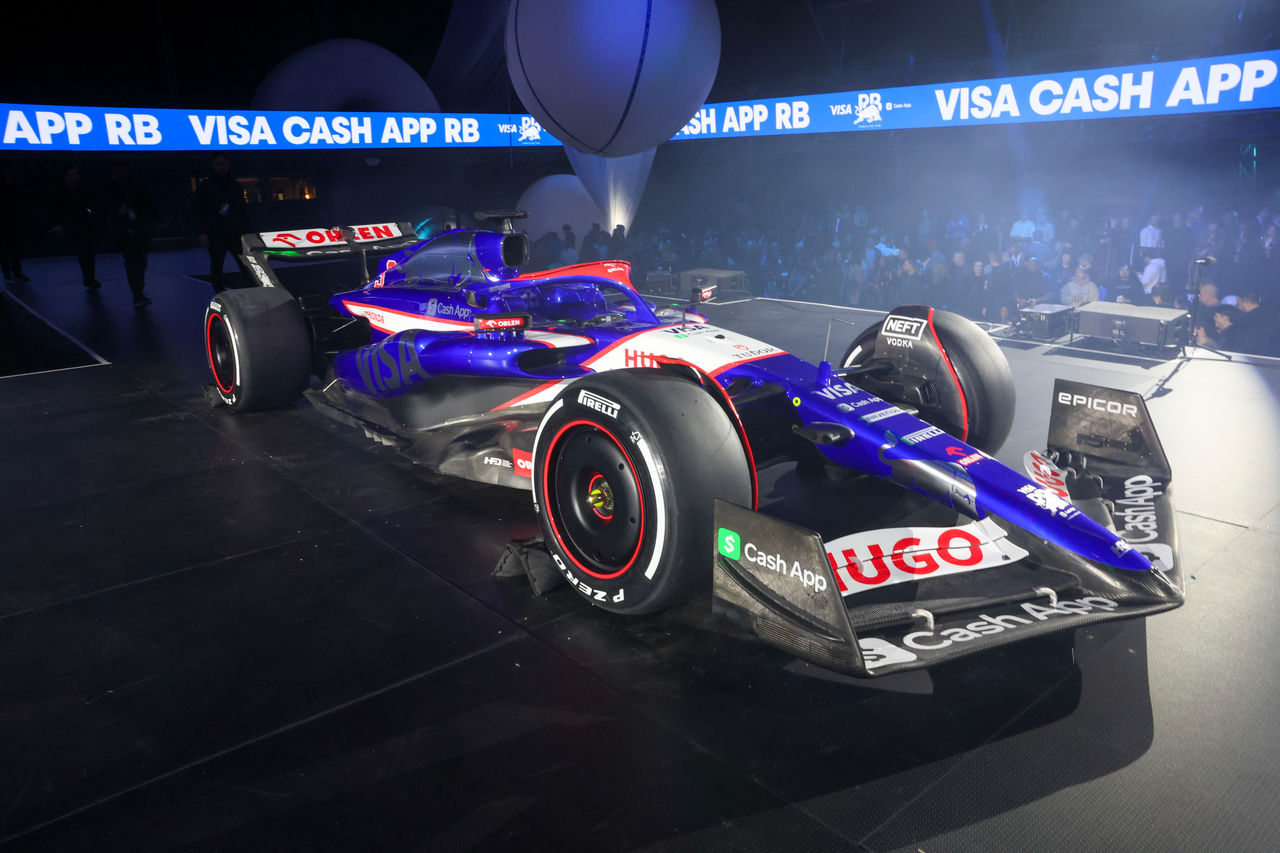 Visa Cash App RB Livery Launch Event Las Vegas