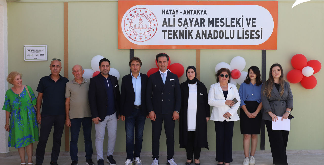 HUGO BOSS Foundation and Ahbap reopen vocational school in Antakya_003